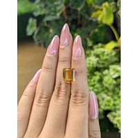 4.66 Ct. Citrine from Brazil Life Style
