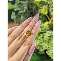 4.66 Ct. Citrine from Brazil Life Style