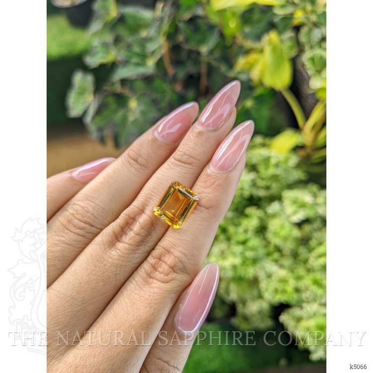 4.66 Ct. Citrine from Brazil