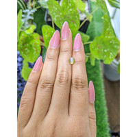 1.13 Ct. Cabochon Chrysoberyl from Ceylon (Sri Lanka) Life Style