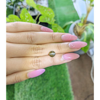 1.49 Ct. Cabochon Chrysoberyl from Ceylon (Sri Lanka) Life Style