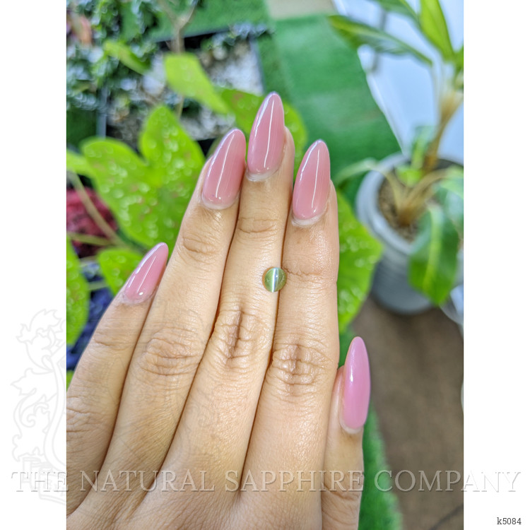 0.95 Ct. Cabochon Chrysoberyl from Ceylon (Sri Lanka)