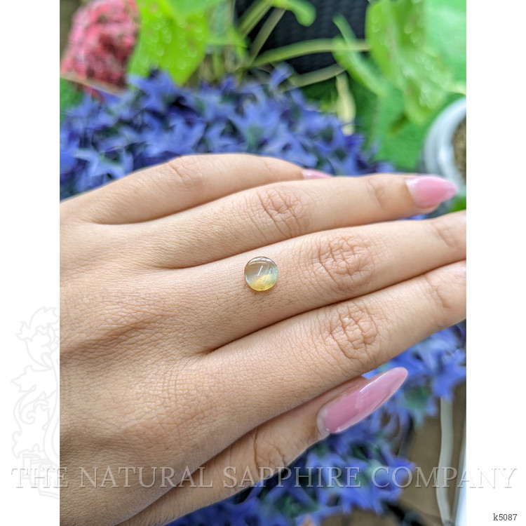 1.45 Ct. Cabochon Chrysoberyl from Ceylon (Sri Lanka)