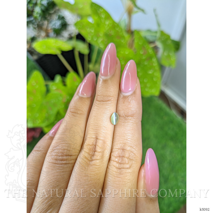 1.10 Ct. Cabochon Chrysoberyl from Ceylon (Sri Lanka)