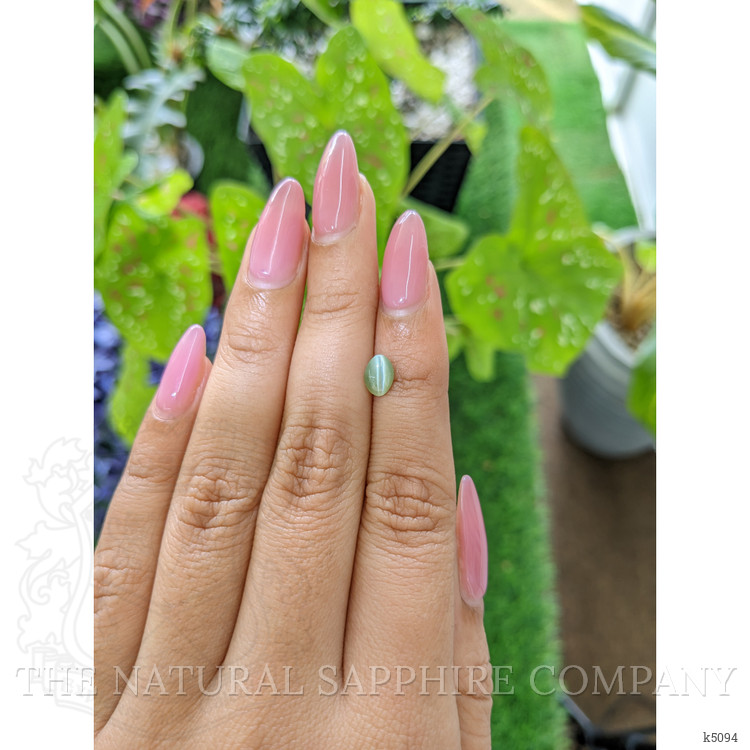 1.06 Ct. Cabochon Chrysoberyl from Ceylon (Sri Lanka)