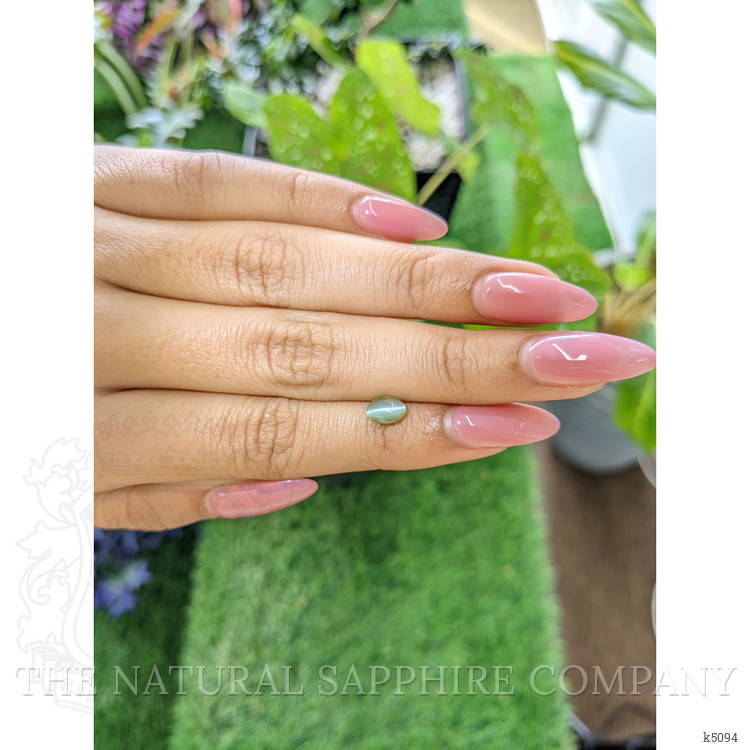 1.06 Ct. Cabochon Chrysoberyl from Ceylon (Sri Lanka)