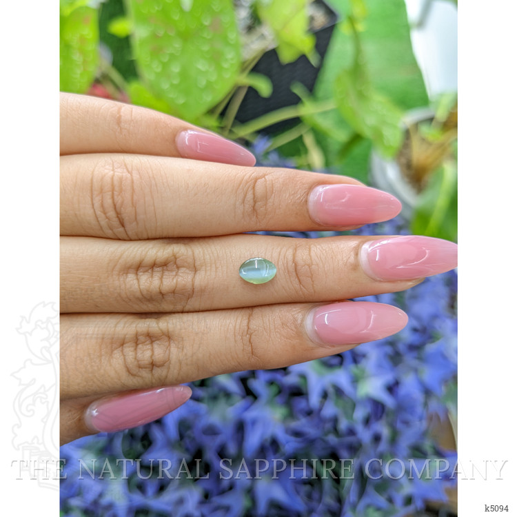 1.06 Ct. Cabochon Chrysoberyl from Ceylon (Sri Lanka)