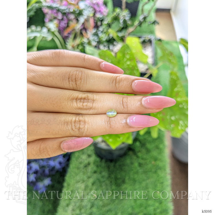 1.08 Ct. Cabochon Chrysoberyl from Ceylon (Sri Lanka)