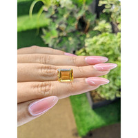 5.09 Ct. Citrine from Brazil Life Style