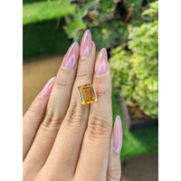 5.09 Ct. Citrine from Brazil Life Style