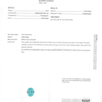 2.03 Ct. Paraiba Tourmaline from Mozambique Scan Report