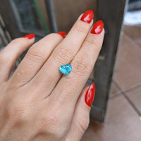 1.83 Ct. Paraiba Tourmaline from Brazil Life Style