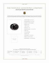 1.22 Ct. Spinel from Ceylon (Sri Lanka) Scan Report