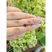 1.21 Ct. Rhodolite Garnet from Ceylon (Sri Lanka) Life Style