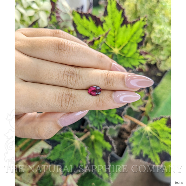 2.17 Ct. Rhodolite Garnet from Ceylon (Sri Lanka)