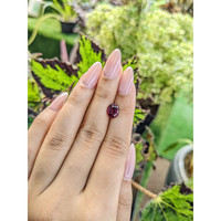 2.45 Ct. Rhodolite Garnet from Ceylon (Sri Lanka) Life Style