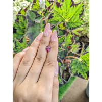 1.70 Ct. Rhodolite Garnet from Ceylon (Sri Lanka) Life Style