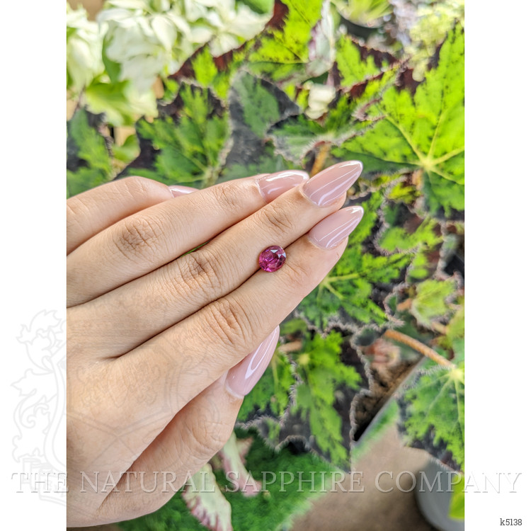 1.70 Ct. Rhodolite Garnet from Ceylon (Sri Lanka)