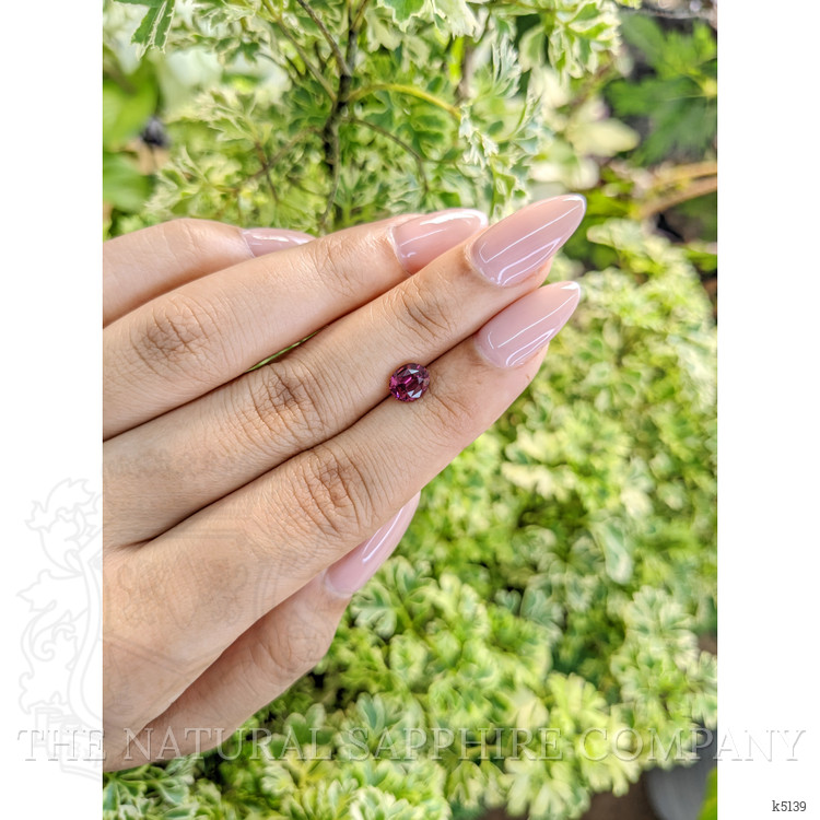1.13 Ct. Rhodolite Garnet from Ceylon (Sri Lanka)