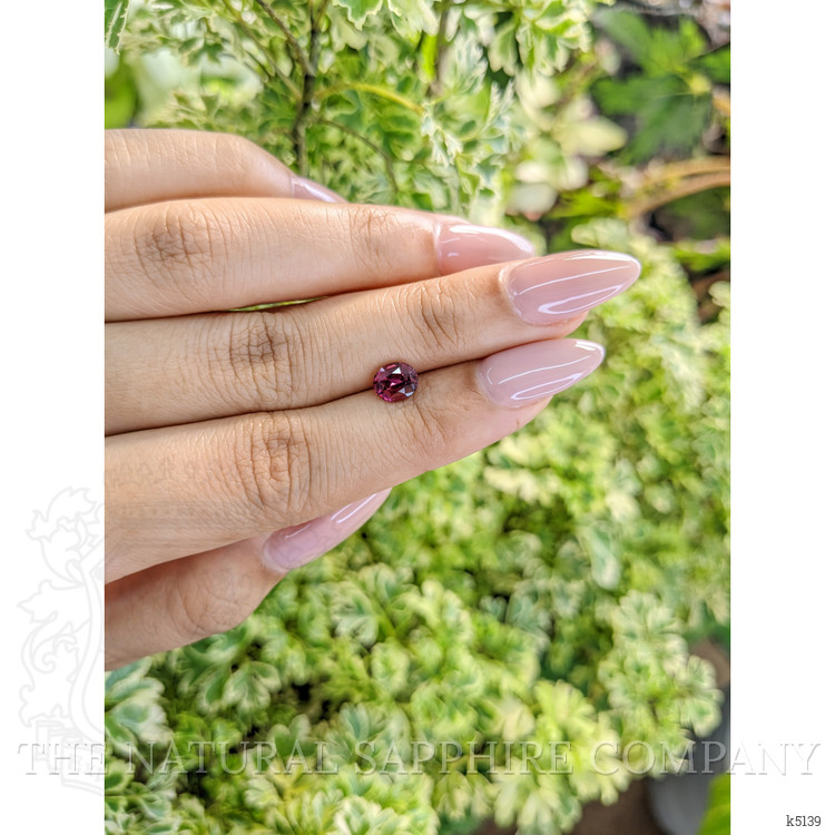 1.13 Ct. Rhodolite Garnet from Ceylon (Sri Lanka)