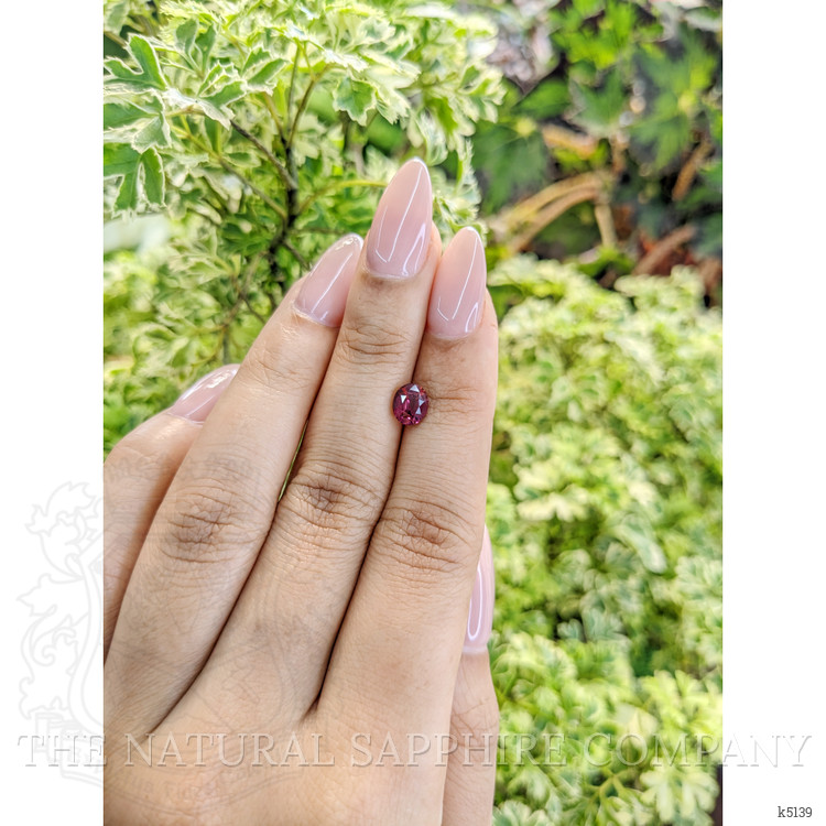 1.13 Ct. Rhodolite Garnet from Ceylon (Sri Lanka)