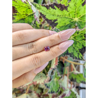1.20 Ct. Rhodolite Garnet from Ceylon (Sri Lanka) Life Style