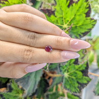 1.36 Ct. Rhodolite Garnet from Ceylon (Sri Lanka) Life Style