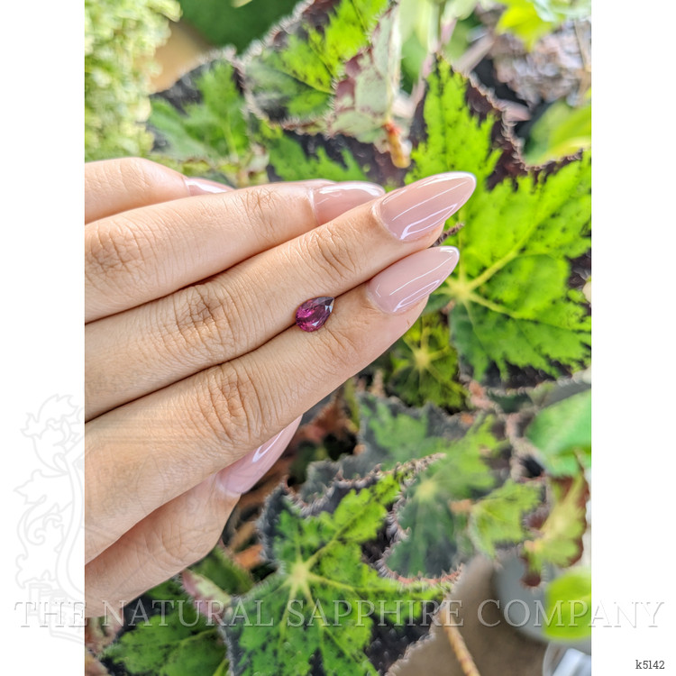 0.91 Ct. Rhodolite Garnet from Ceylon (Sri Lanka)