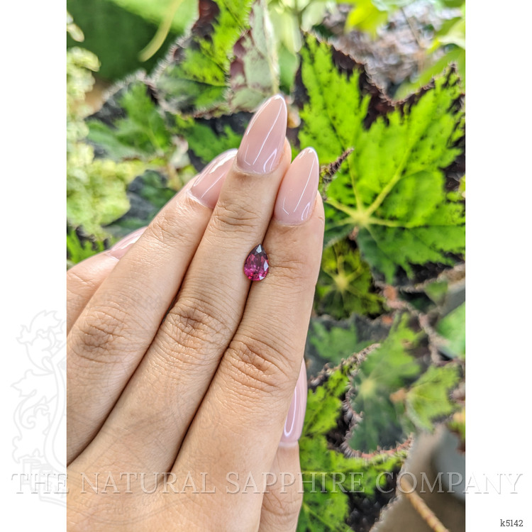 0.91 Ct. Rhodolite Garnet from Ceylon (Sri Lanka)