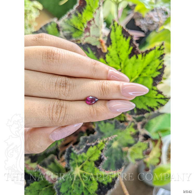 0.91 Ct. Rhodolite Garnet from Ceylon (Sri Lanka)