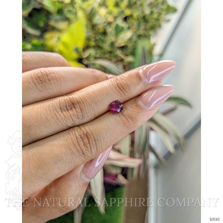 0.87 Ct. Rhodolite Garnet from Ceylon (Sri Lanka)