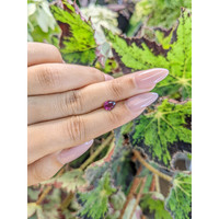 0.81 Ct. Rhodolite Garnet from Ceylon (Sri Lanka) Life Style