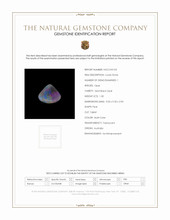 1.30 Ct. Semi-Black Opal from Australia Scan Report