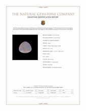 3.10 Ct. Multi Color White Opal (Light Opal) from Australia Scan Report