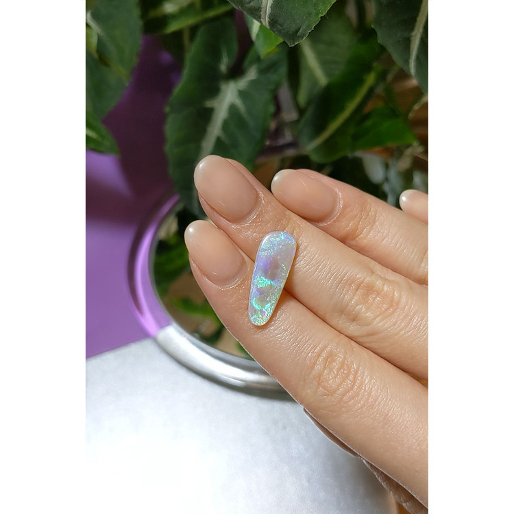 3.20 Ct. Cabochon Crystal/Jelly Opal from Australia