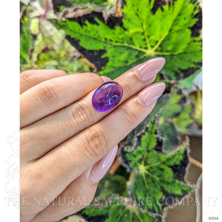14.06 Ct. Cabochon Amethyst from Brazil