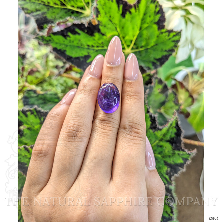 14.06 Ct. Cabochon Amethyst from Brazil