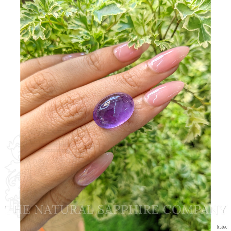 14.98 Ct. Cabochon Amethyst from Brazil