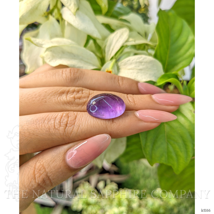 14.98 Ct. Cabochon Amethyst from Brazil