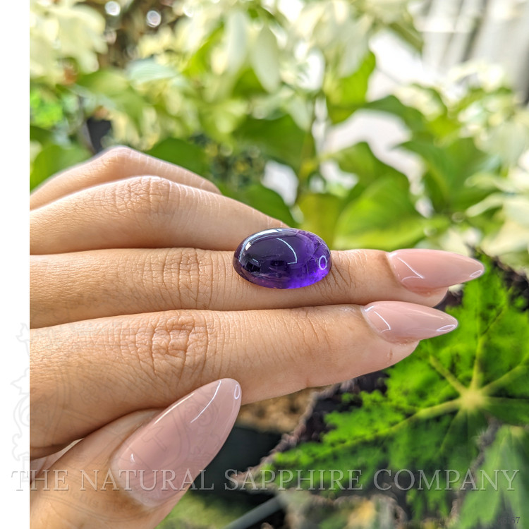 11.37 Ct. Cabochon Amethyst from Brazil