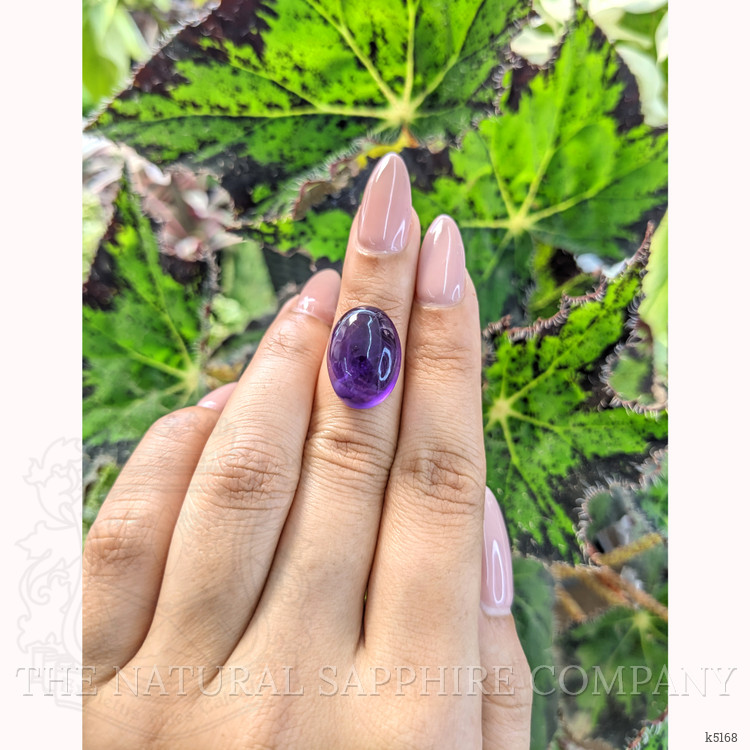 14.28 Ct. Cabochon Amethyst from Brazil