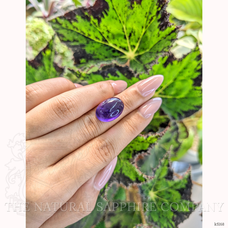 14.28 Ct. Cabochon Amethyst from Brazil