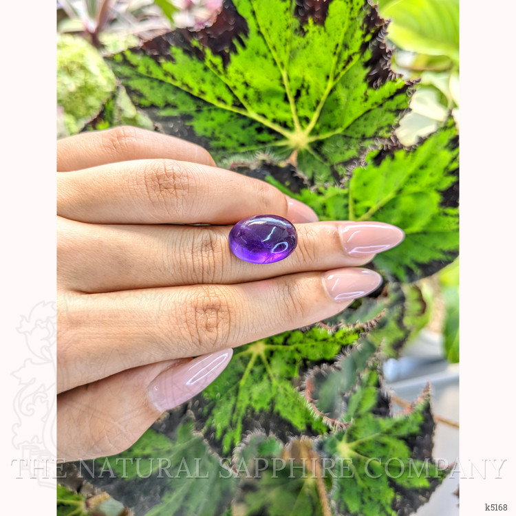 14.28 Ct. Cabochon Amethyst from Brazil