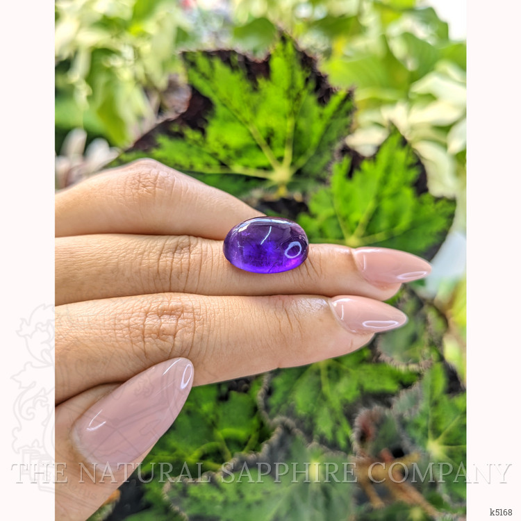 14.28 Ct. Cabochon Amethyst from Brazil