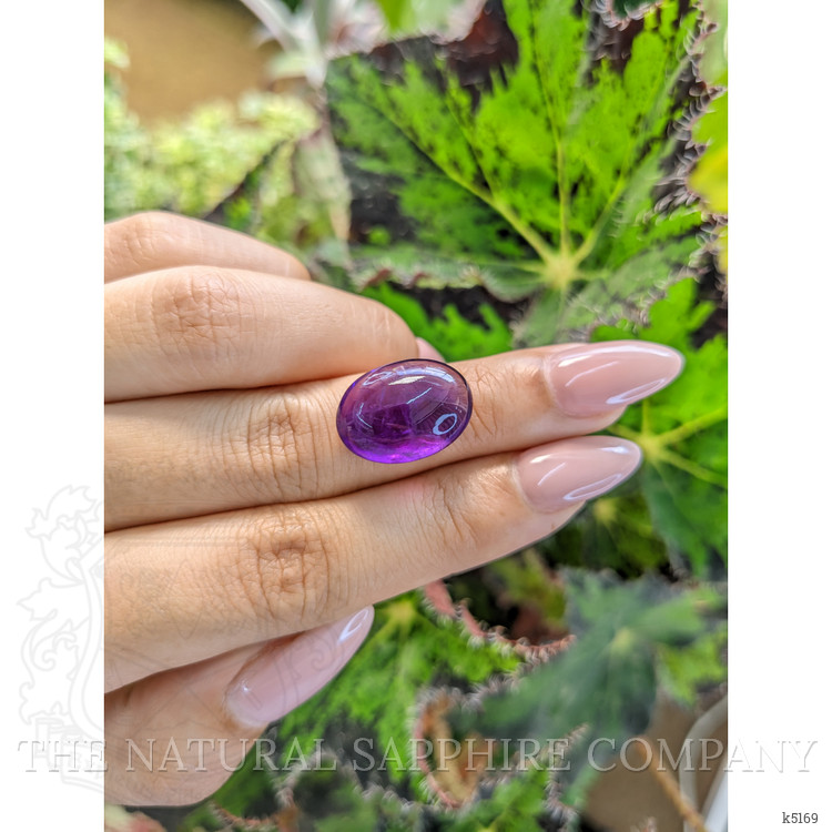 11.64 Ct. Cabochon Amethyst from Brazil