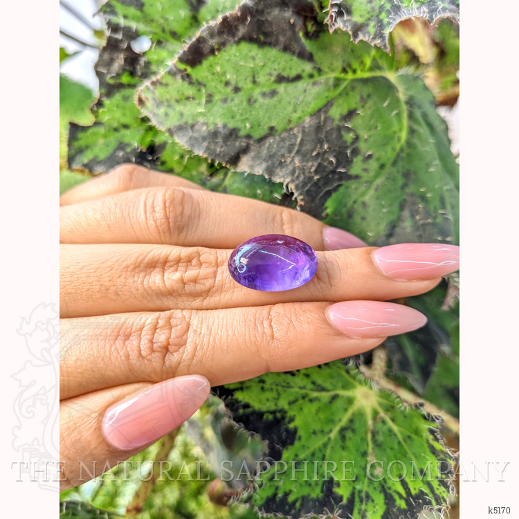 11.33 Ct. Cabochon Amethyst from Brazil