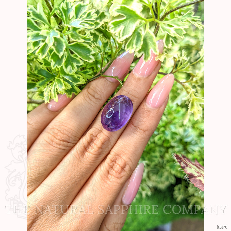 11.33 Ct. Cabochon Amethyst from Brazil