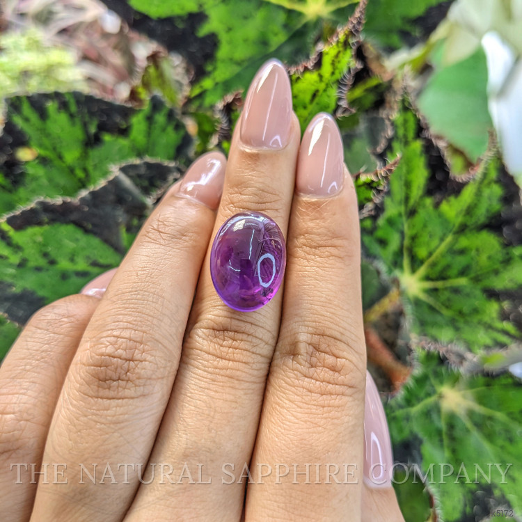 11.84 Ct. Cabochon Amethyst from Brazil