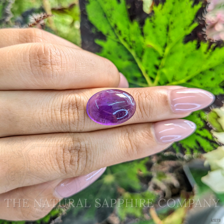 11.10 Ct. Cabochon Amethyst from Brazil