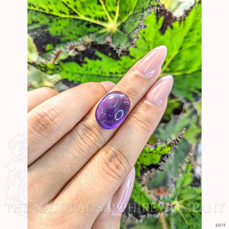11.60 Ct. Cabochon Amethyst from Brazil